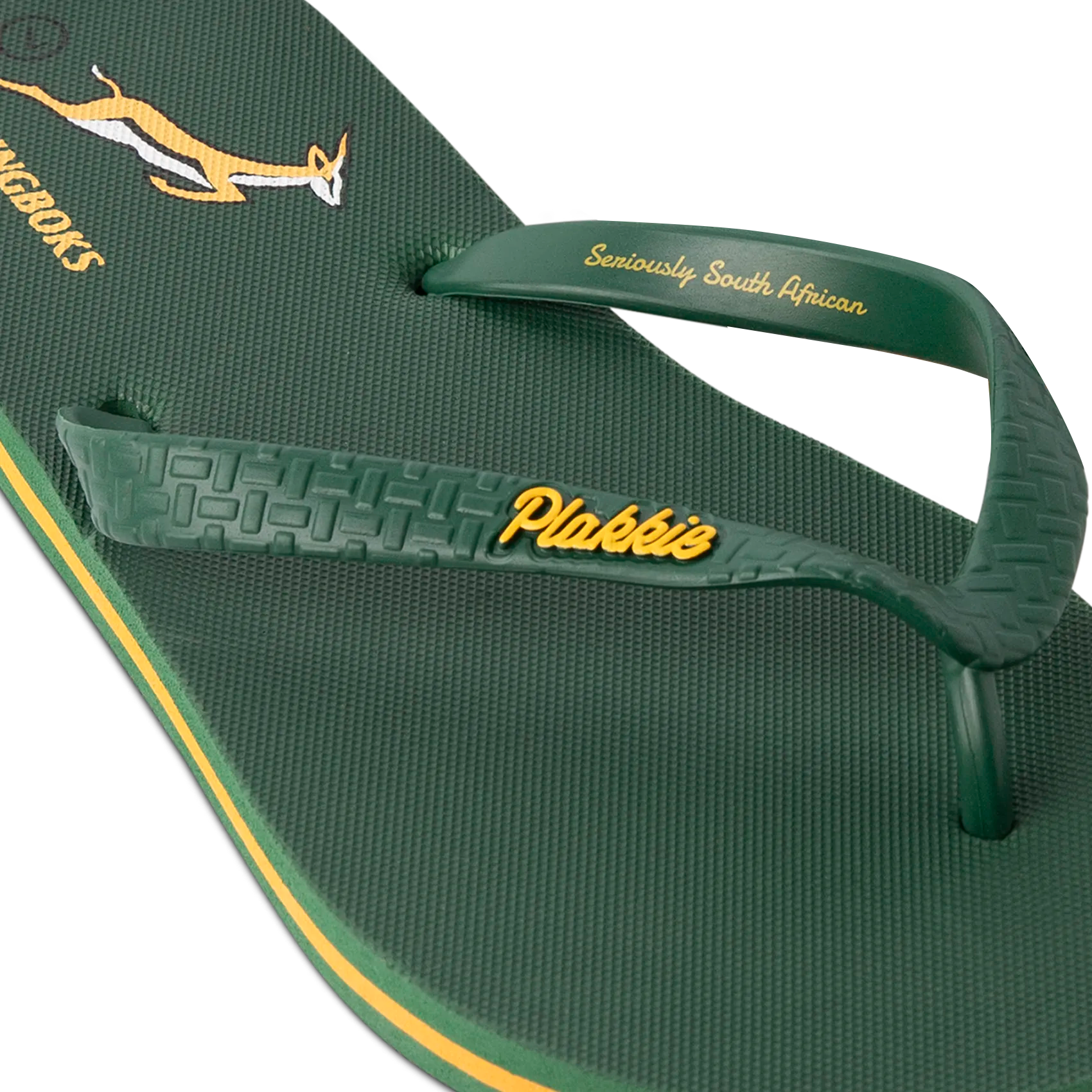 Plakkie Springbok (Green and Yellow)
