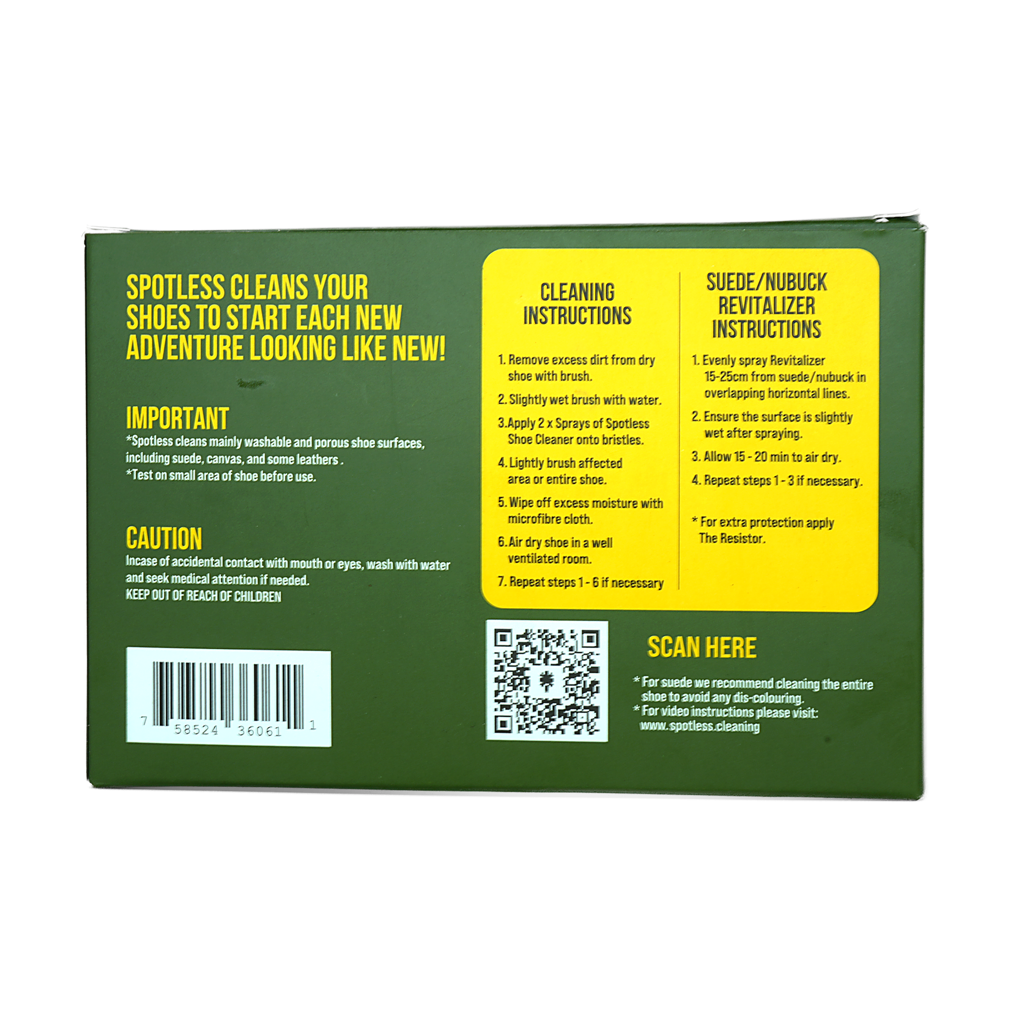 Spotless Shoe Complete Suede Care Kit
