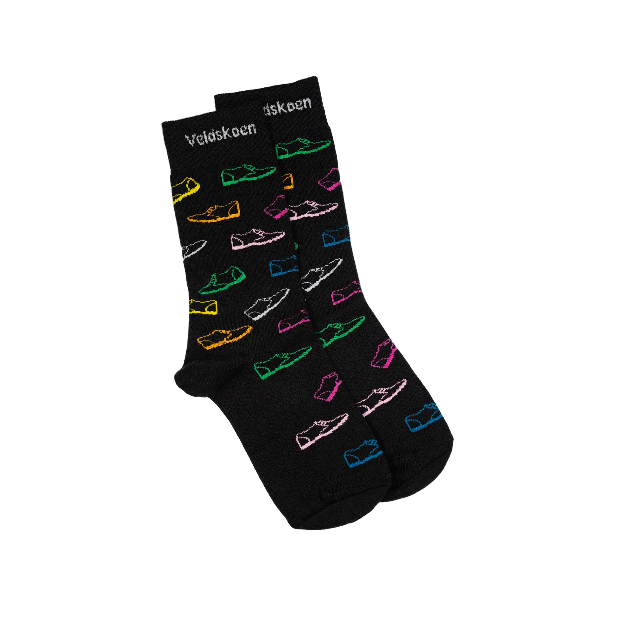 Veldskoen Socks (Black and Multi)