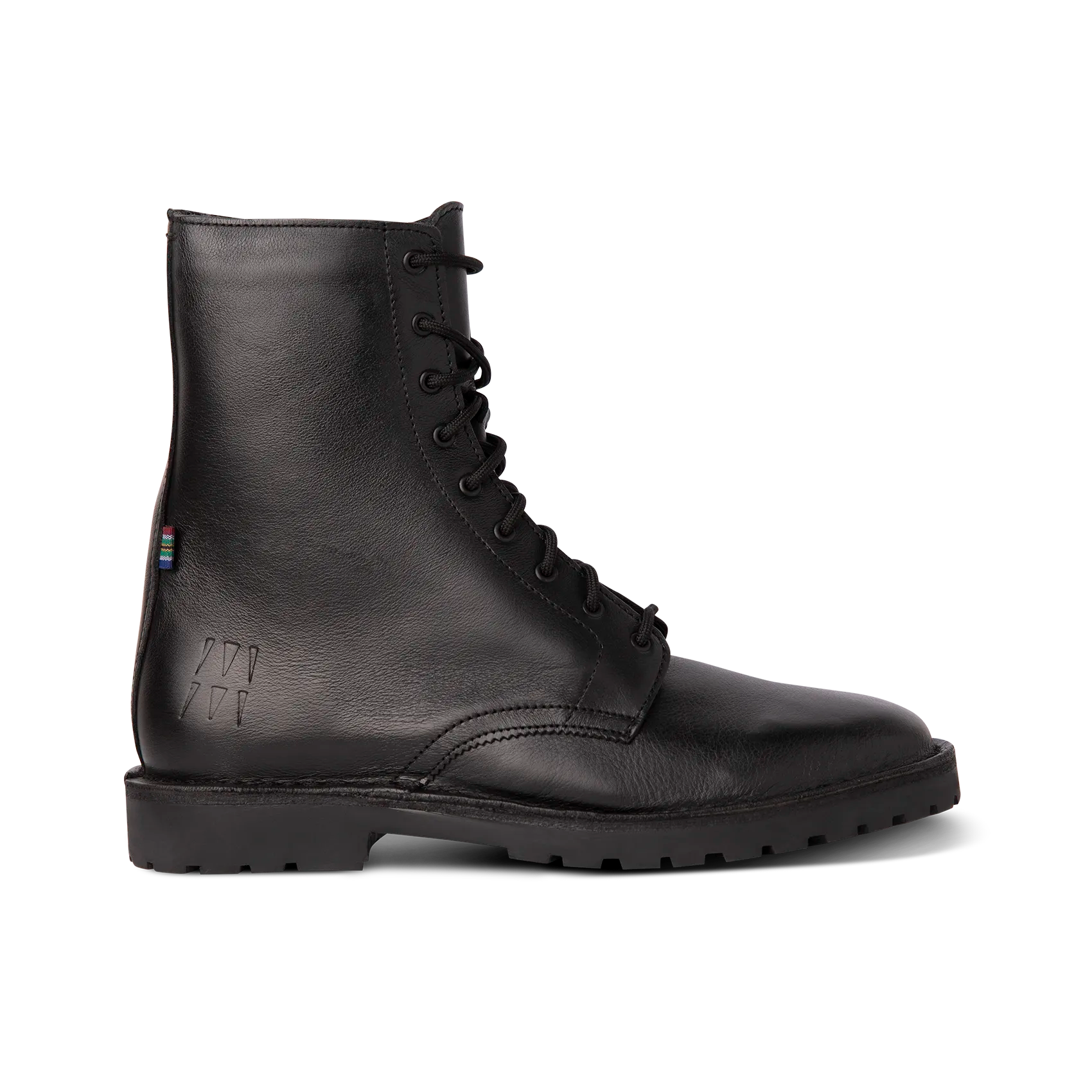 The Veldskoen MoveMe Ranger Boot (Black Leather with Black Sole)