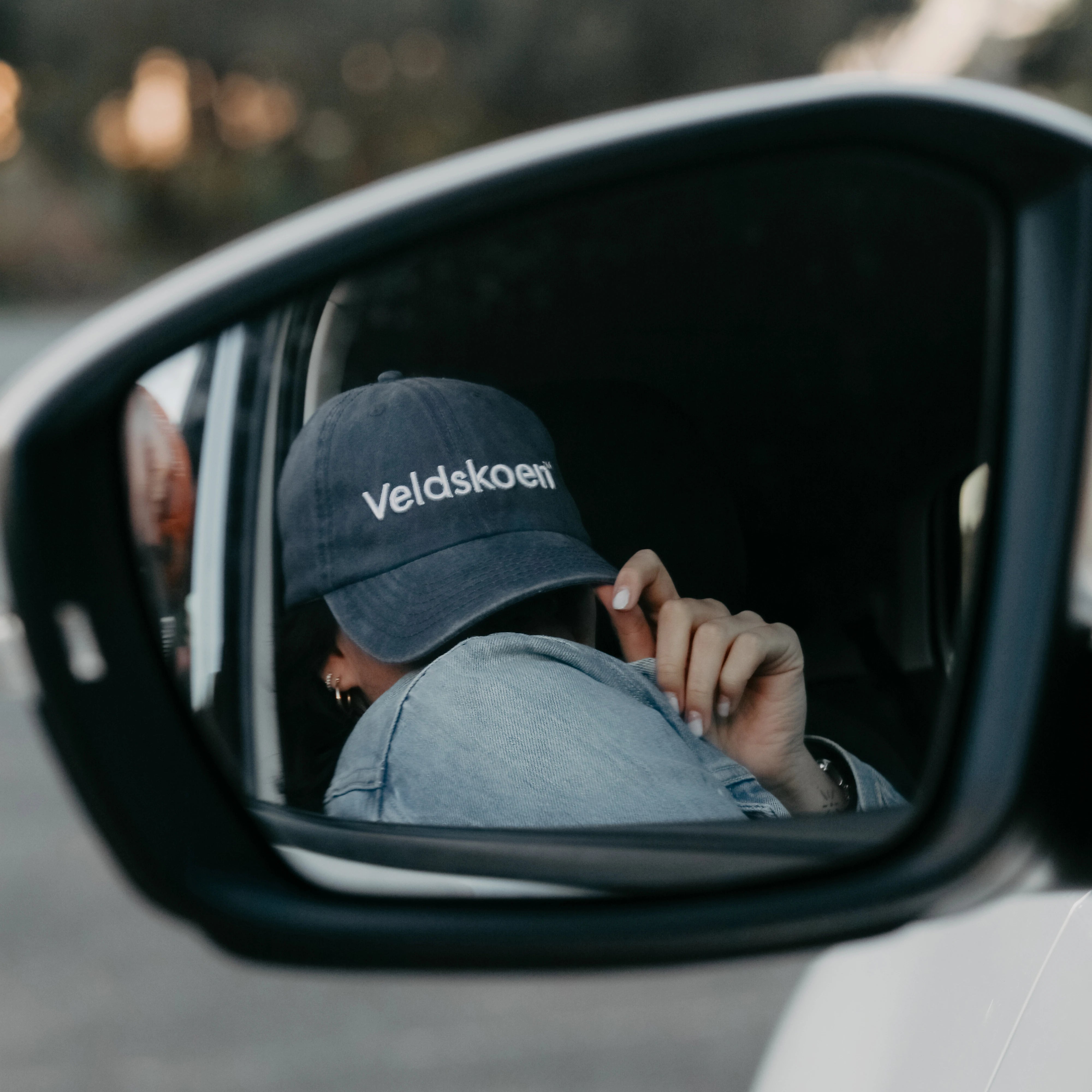 Veldskoen Navy Stone Washed Dad Cap