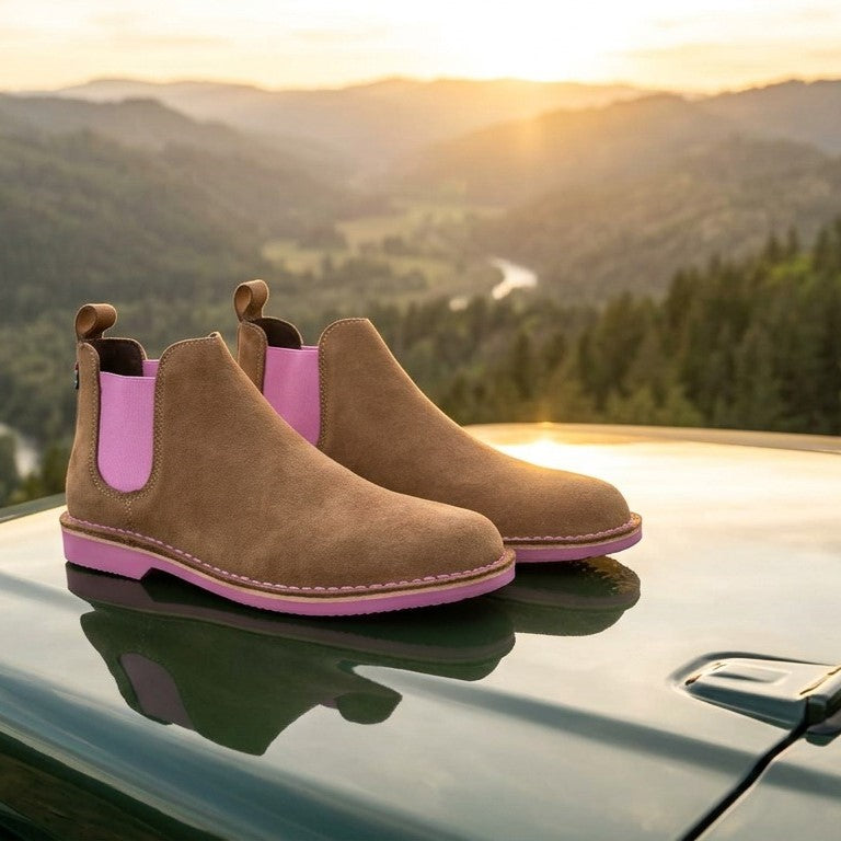 Chelsea Boot Uhambo (Pink Sole)