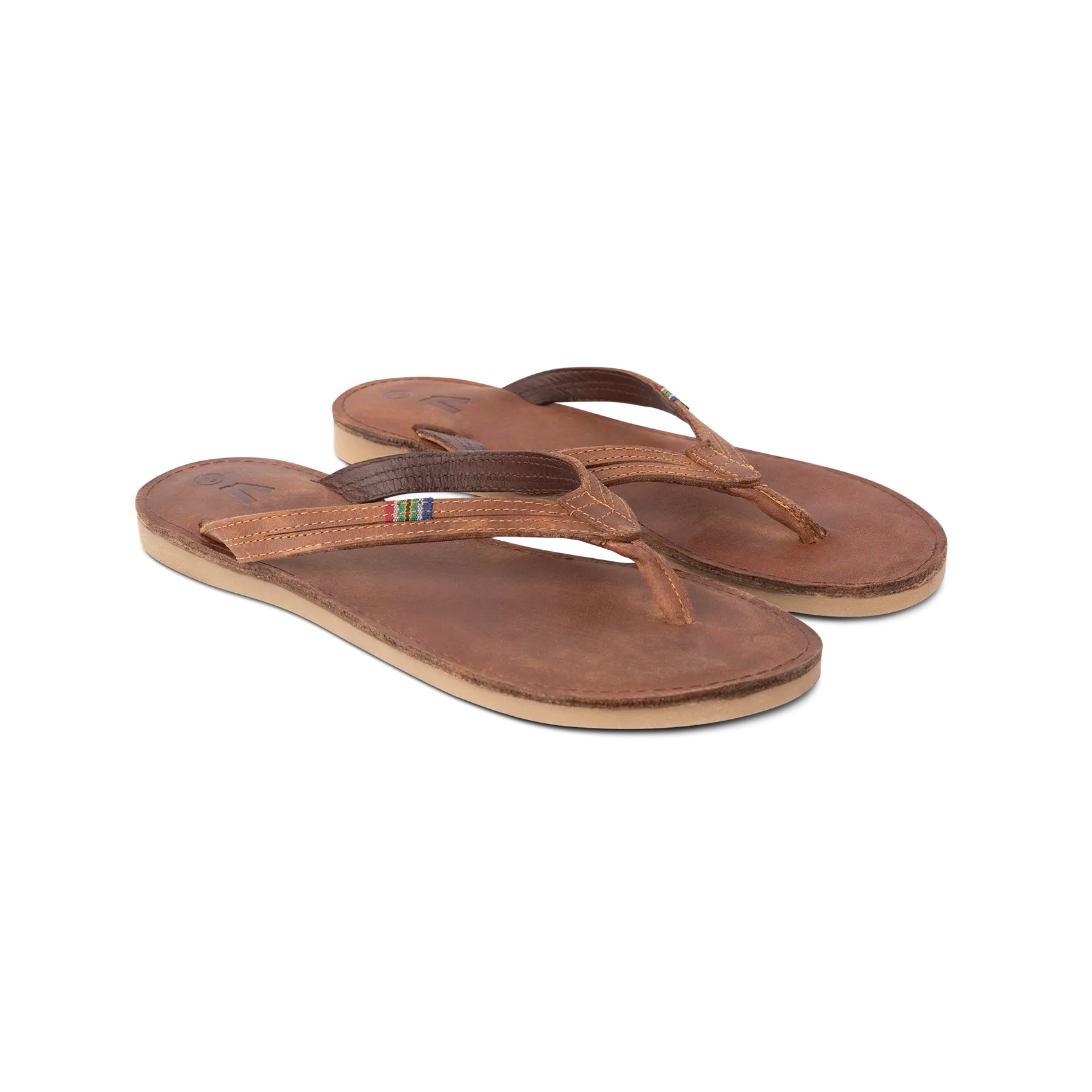Veldskoen Ladies Plakkies - Thin Strap (Brown Leather)