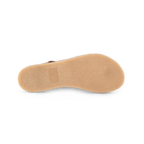 Veldskoen Ladies Plakkie - Thin Strap (Brown Leather)
