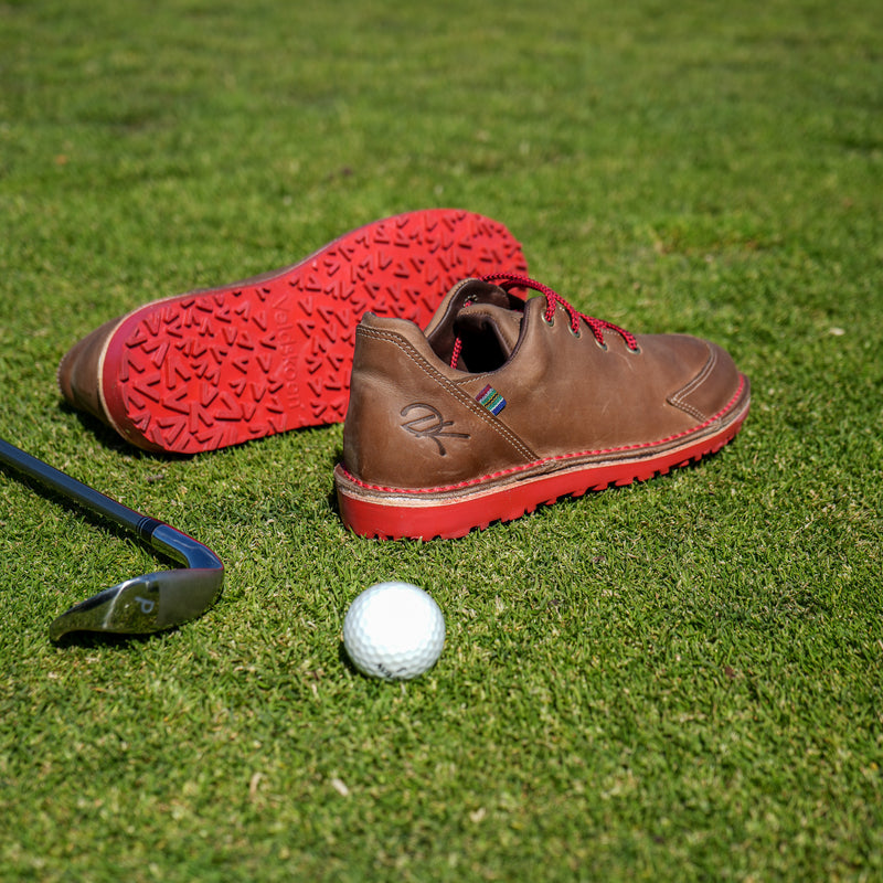 Veldskoen Kau Loft Golf Shoe (Red Sole)