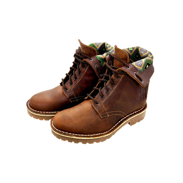 The Veldskoen MoveMe Traveler Boot (Brown leather with Gum sole)