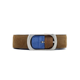 Veldskoen Reversible Belt 35mm (Blue and Brown)