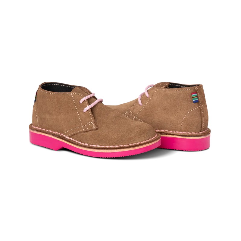 Veldskoen Kids Freya the Flamingo (Hot Pink Sole)