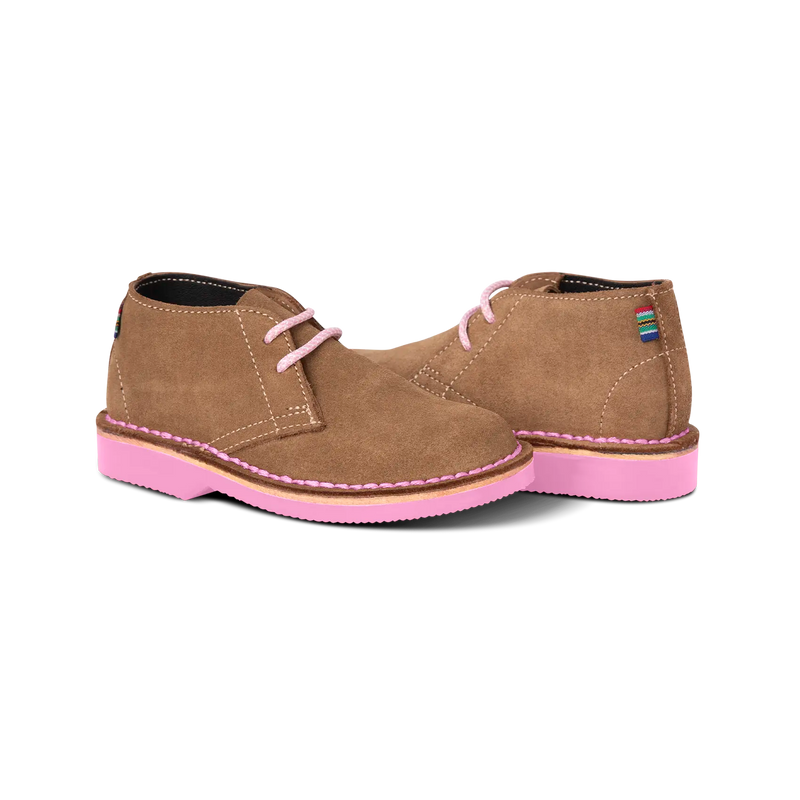 Veldskoen Kids Harper the Hippo (Pink Sole)