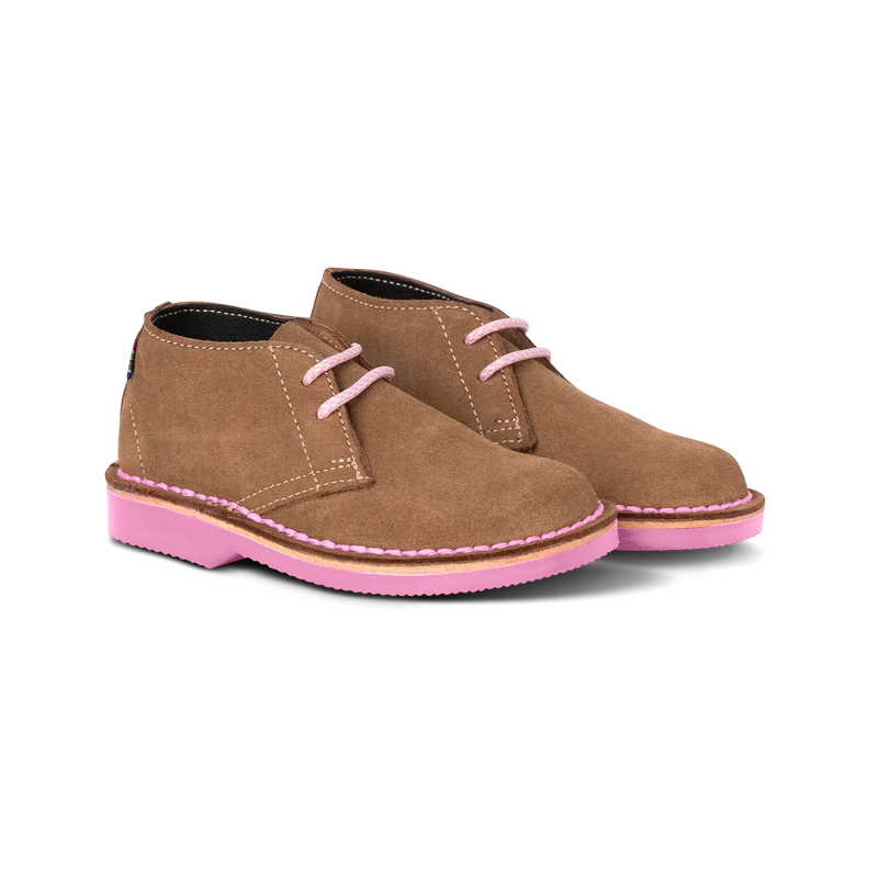 Veldskoen Kids Harper the Hippo (Pink Sole)