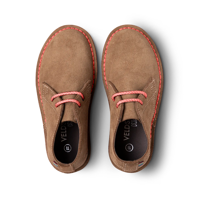 Veldskoen Kids Logan the Lion (Red Sole)