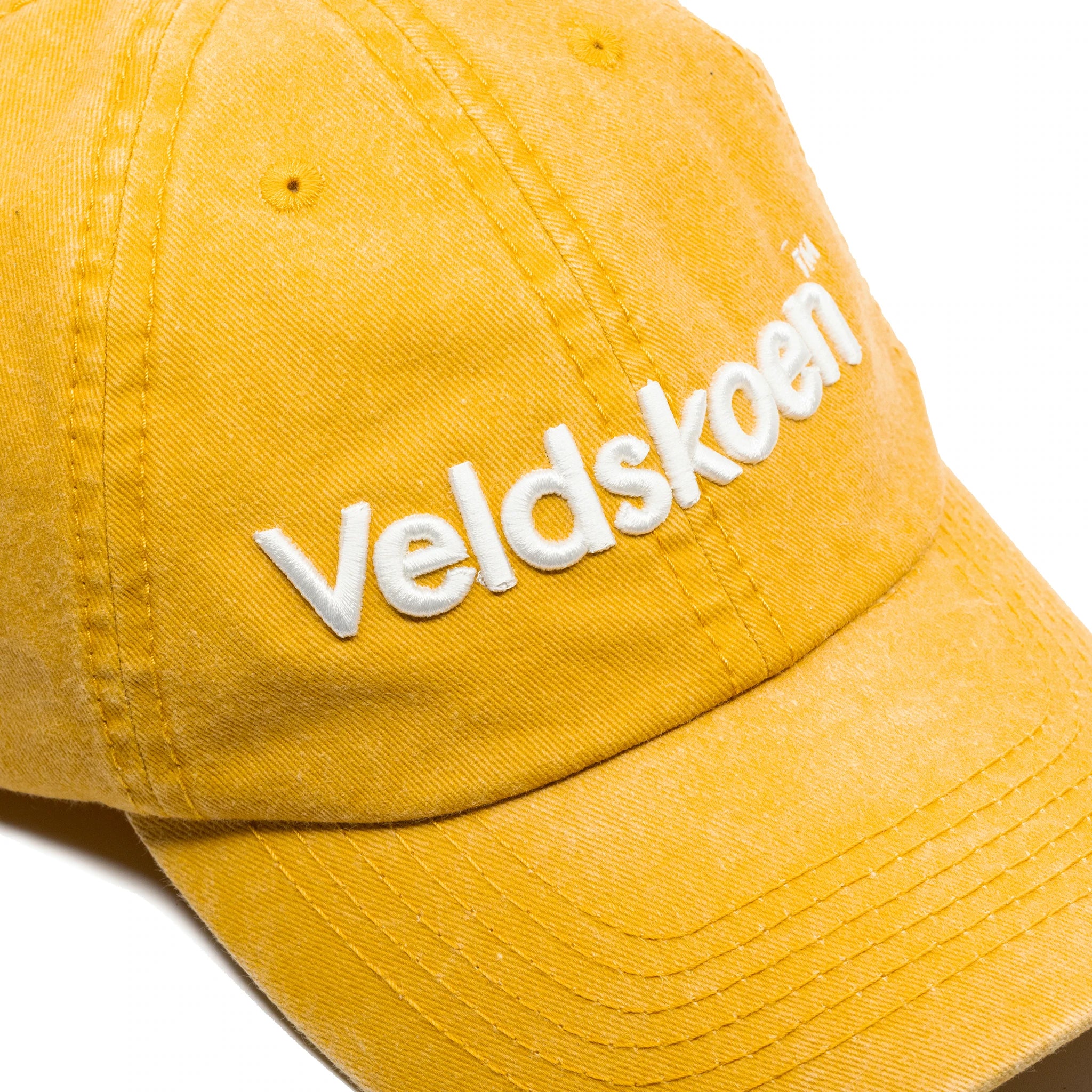 Veldskoen Mustard Stone Washed Dad Cap