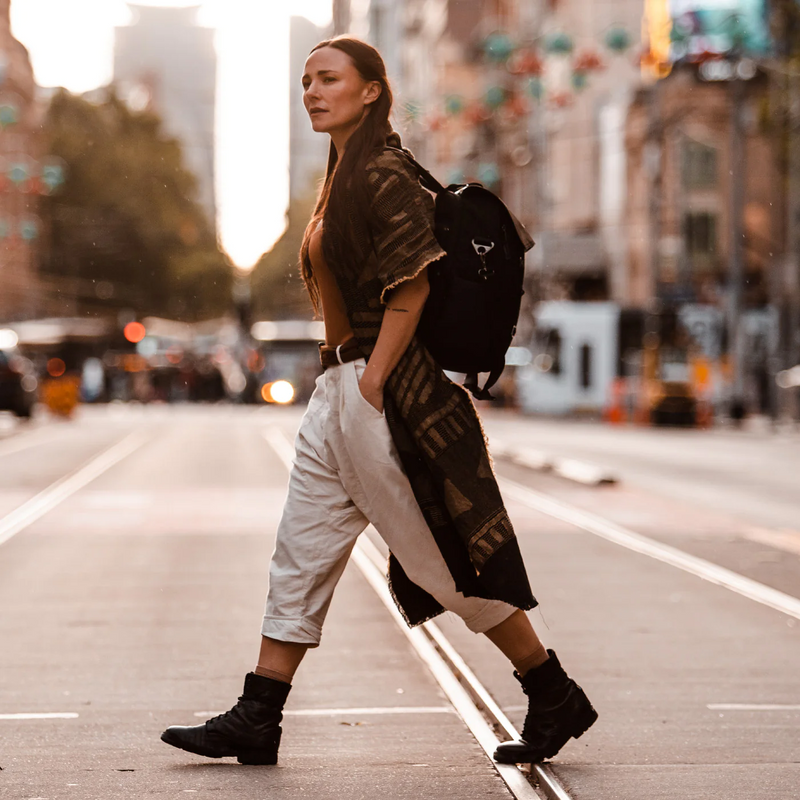 The Veldskoen MoveMe Ranger Boot (Black Leather with Black Sole)