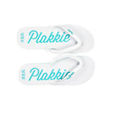 Plakkie Port Saint Johns (White and Mint)