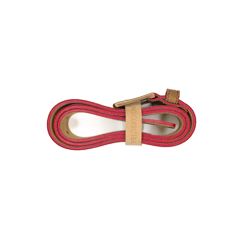 Pinotage Belt 40mm (Red Detail)